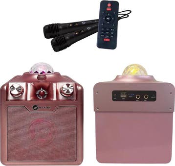 N-GEAR Disco Star 710 Space Pink - Bluetooth Speaker -, Ophalen of Verzenden, Zo goed als nieuw