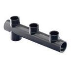 Groepenverdeler 3-weg 50mm PVC, Ophalen of Verzenden, Nieuw