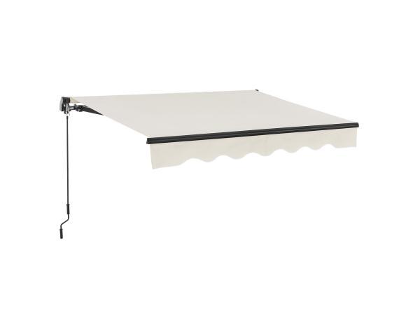 Veiling - Zonnescherm / Luifel - 250 x 200 cm - Beige, Caravans en Kamperen, Voortenten en Luifels