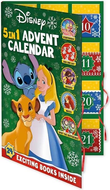 Disney adventskalender 5-in-1 met v van €21,99 voor €11,00, Ophalen of Verzenden, Nieuw