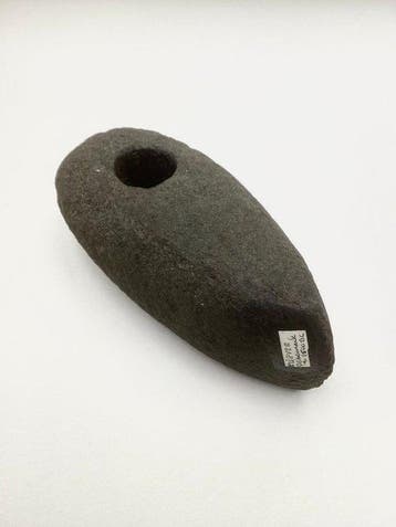 laat Neoliticum diabaas Strijdbijl - 130 mm (Zonder