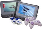 Salora DVP7748DUO + GC Portable DVD Set met 2 Schermen en Ga, Verzenden, Zo goed als nieuw
