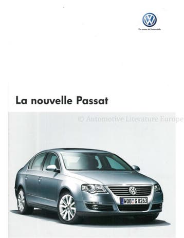 2005 VOLKSWAGEN PASSAT BROCHURE FRANS, Nieuw, Volkswagen, Author