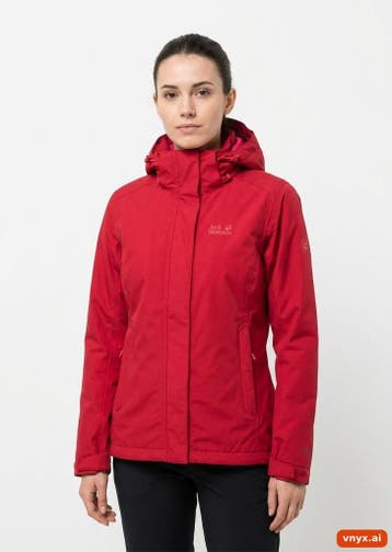 Jack Wolfskin Outdoorjassen Dames maat S Rood Vintage, Ophalen of Verzenden, Nieuw