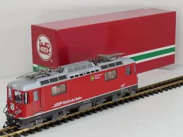 LGB 29432 RhB E-Lok Ge 4/4 II 627 „Reichenau-Tamins“, Di, Gebruikt, Overige typen, Ophalen of Verzenden, LGB