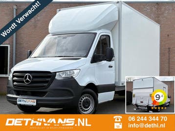 Zakelijke Lease |  Mercedes-Benz Sprinter 315CDI 150PK Aut., Automaat, Stof, Gebruikt, Zwart