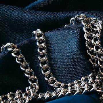 Zilveren gourmet schakelketting., Sieraden, Tassen en Uiterlijk, Kettingen, Ophalen of Verzenden, Gebruikt, Zilver, Zilver
