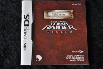 Lara Croft Tomb Raider Legend Nintendo DS Manual Only, Verzenden, Nieuw