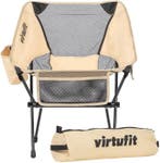 VirtuFit Camping Stoel Compact- Beige