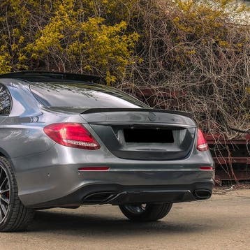 Spoiler voor Mercedes E-Klasse W213 2016-2022 | glans zwart