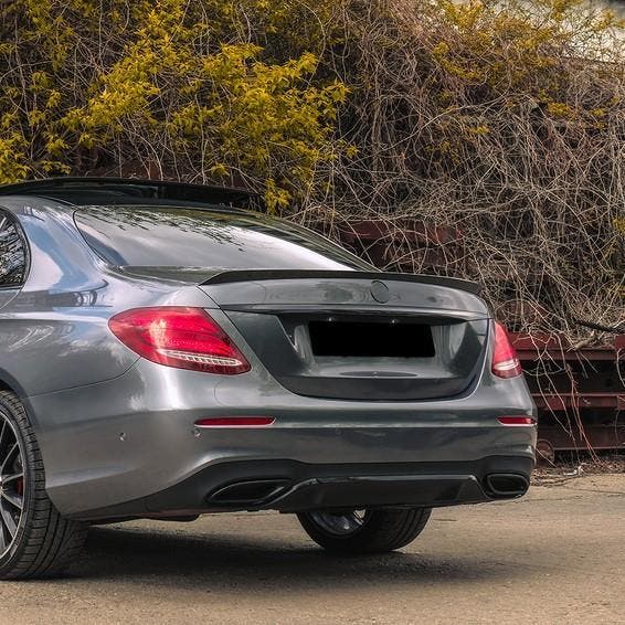 Spoiler voor Mercedes E-Klasse W213 2016-2022 | glans zwart, Auto diversen, Tuning en Styling