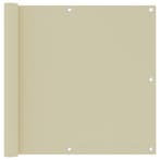 Waterdicht Balkonscherm Creme | 39% Korting, Tuin en Terras, Tuinschermen, Overige materialen, Nieuw, Ophalen of Verzenden, 200 cm of meer