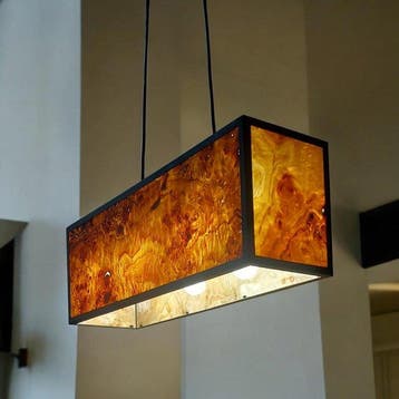 Veneerlamps - Tadeusz Piesiak - Plafondlamp - SUNO -