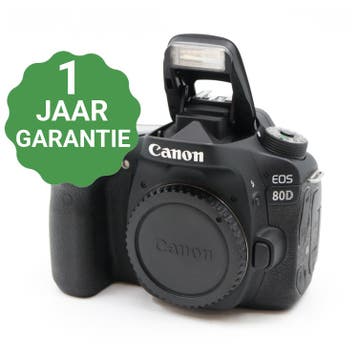 Digitale fotocamera  Canon EOS 80D, Audio, Tv en Foto, Fotocamera's Digitaal, Verzenden, Gebruikt, Canon