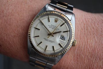 Horloge Rolex Datejust 36 ref. 1601 year 1978 good condition, Gebruikt, Polshorloge, Ophalen of Verzenden, Goud