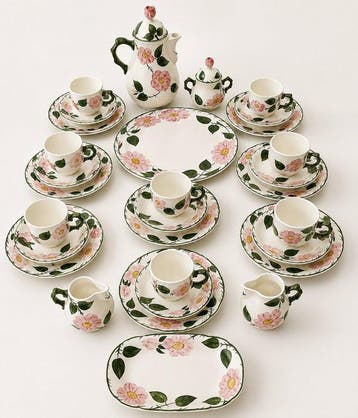 Villeroy & Boch - Koffie- en theeservies (30) - Wild-Rose -