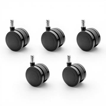 Set (5x) zachte wielen, Ø65mm, Ophalen of Verzenden, Nieuw in verpakking, Overige typen