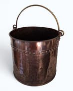Pot - Koper - Openhaard houtbak