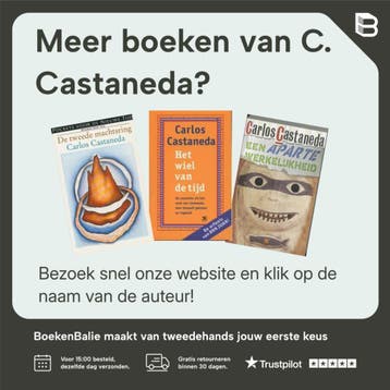 ACTIEVE KANT VAN DE ONEINDIGHEID - C. Castaneda, Boeken, Verzenden, Gelezen, C. Castaneda