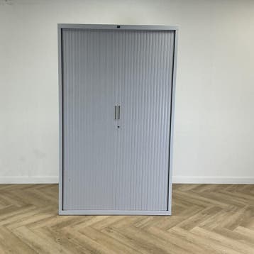 Schaffenburg roldeurkast vv 4 legborden  198x120x45 cm, Ophalen of Verzenden, Gebruikt