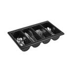 GGM Gastro | (6 stuks) Bestekbak - GN 1/1 - met 4 vakken - |, Verzenden, Nieuw