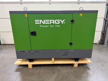 Energy Yanmar 40kva diesel aggregaat stage II EY-40Y-SA, Nieuw, 30 kVA of meer, Dieselolie, Elektrisch startend