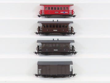 Liliput H0e - L344352 / L340018 - Modeltrein personenwagen, Nieuw
