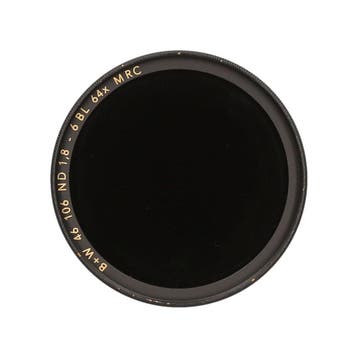 B+W 64x MRC ND 1.8 Filter 46mm met garantie, Ophalen of Verzenden, Gebruikt