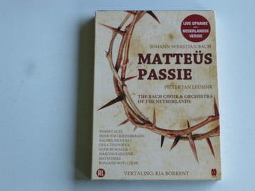 Bach - Matteüs Passie / The Bach Choir & Orchestra , Leusink, Ophalen of Verzenden, Zo goed als nieuw