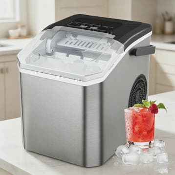 Compacte Elektrische IJsmachine 220V - Snel IJsblokjes Maken, Verzenden, Nieuw