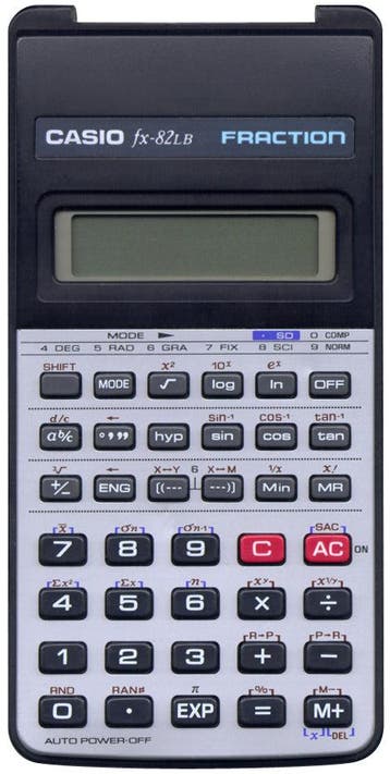 Casio fx-82LB Grafische Rekenmachine, Diversen, Rekenmachines, Verzenden, Zo goed als nieuw