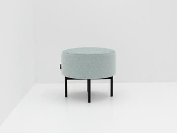 Krukje / poef Conceptuals - mintgroen - 4-poot zwart, Werkplek, Ophalen of Verzenden, Gebruikt, Overige typen