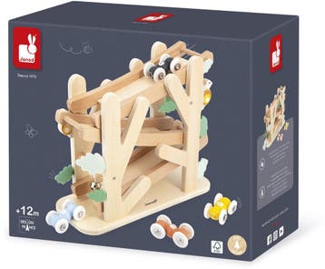 Janod Sweet Cocoon - Houten Mierenloper - 4 Rollende Mieren, Kinderen en Baby's, Verzenden, Nieuw