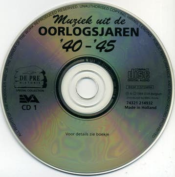 Various - De Pre Historie - Muziek Uit De Oorlogsjaren 40-, Ophalen of Verzenden, Gebruikt