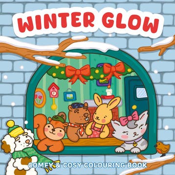 Comfy & Cozy - Winter Glow Kleurboek | Rebo Productions -, Verzenden, Nieuw