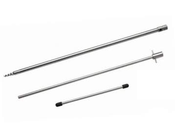 RVS Drill Bankstick 50-90 cm - Karper XL, Watersport en Boten, Hengelsport | Karpervissen, Verzenden, Nieuw, Overige typen
