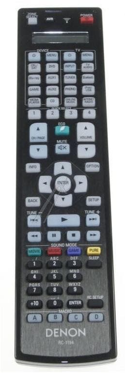 Afstandsbediening Denon avr-x7200w rc-1194, Ophalen of Verzenden, Nieuw, Origineel