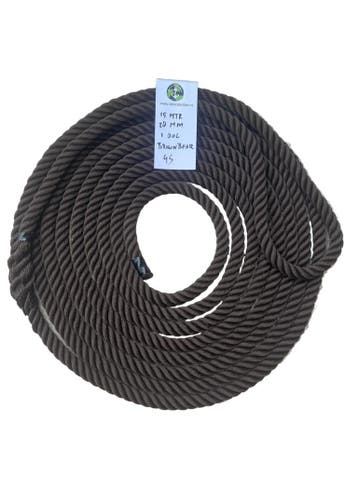 Brown-Bear 4 strengs geslagen scheepstouw 28MM 15Mtr 1 Oo..., Verzenden, Nieuw