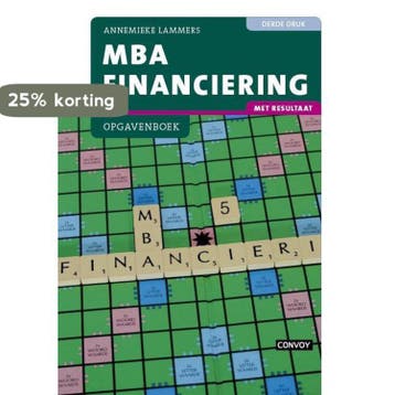 MBA Financiering Opgavenboek - Annemieke Lammers, Boeken, Verzenden, Gelezen, Annemieke Lammers