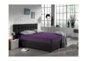 Dreamhouse Enkel Jersey 135 gr. Hoeslaken Paars - 80/90/100, Nieuw