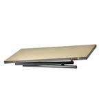 Inklapbare werkbank 120 cm met houten werkblad - grijs, Doe-het-zelf en Verbouw, Werkbanken, Ophalen of Verzenden, Nieuw