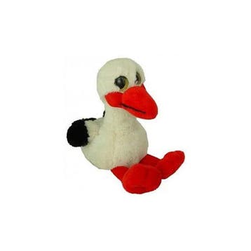Pia Soft Toys ooievaar knuffel - pluche - 18 cm - geboorte, Kinderen en Baby's, Verzenden, Nieuw