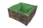 Plantenbak wilg 90x90x30 cm, Tuin en Terras, Bloembakken en Plantenbakken, Verzenden, Nieuw