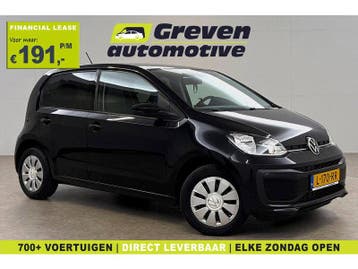 Volkswagen up! 1.0 | Clima | Camera | Parkeersensoren | 5, Stof, Zwart, Handgeschakeld, Nieuw