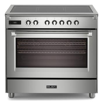 Elba EBS 965 IMLXX 90 cm RVS inductiefornuis2895, Ophalen of Verzenden, Nieuw