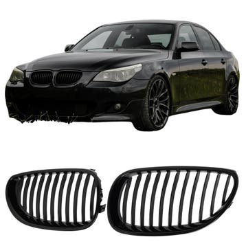 Grillen set | Nieren | geschikt voor BMW 5 serie | E60/E61 |, Verzenden, Nieuw, BMW