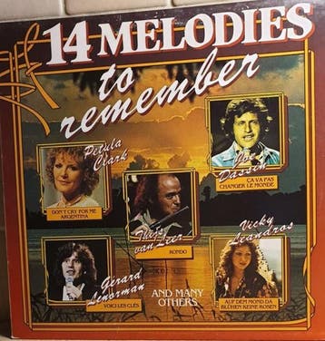 Various - 14 Melodies To Remember, Ophalen of Verzenden, Gebruikt