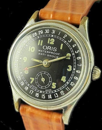 Oris - Waterproof Anti-Shock Mechanical Pointer Date -, Nieuw