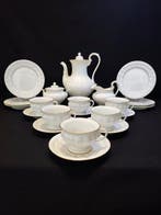 Meissen - Koffieservies voor 6 (21) - X-Form mit Goldrand