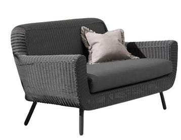 Lounge Tuinbank  Jonah  2 zits  Antraciet  Wicker  The Outsi, Verzenden, Nieuw